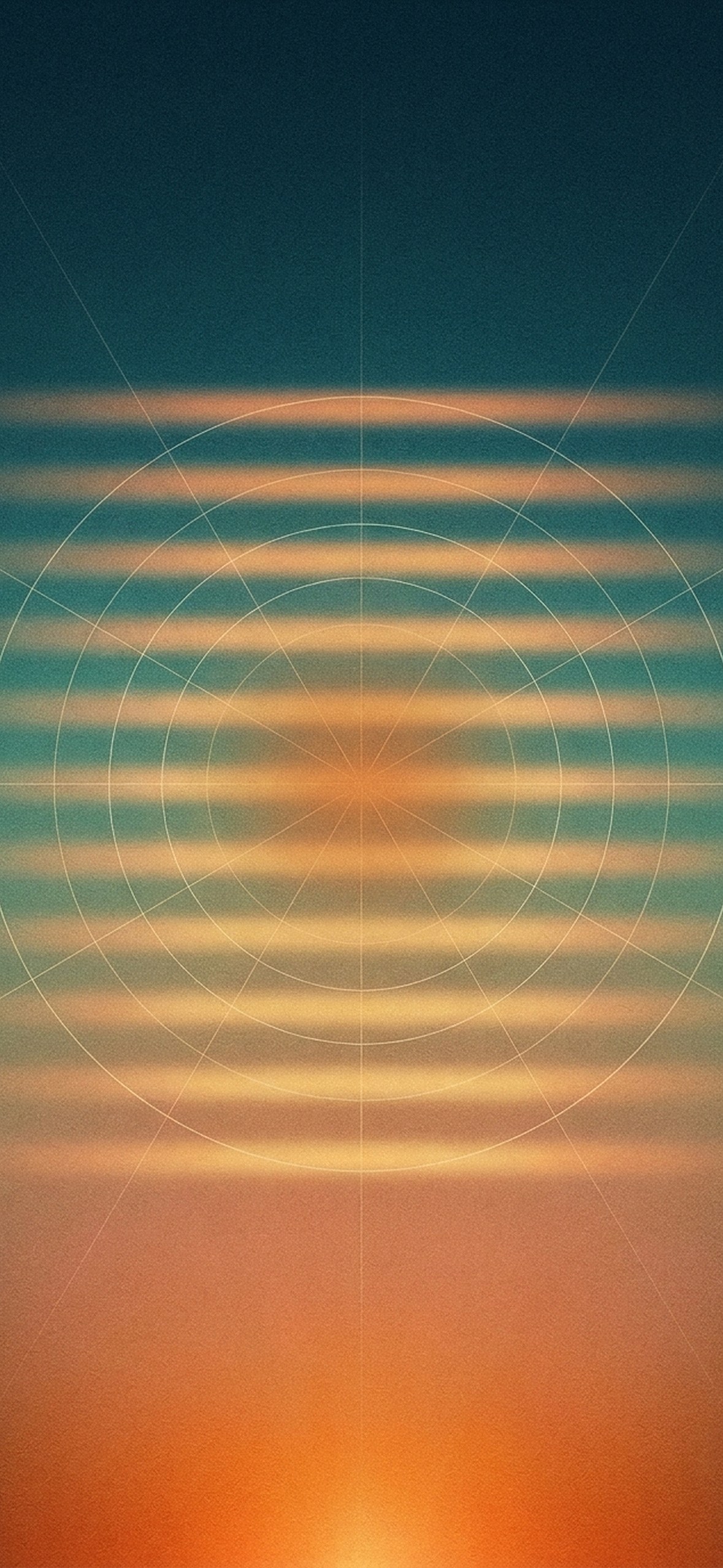 Deep blue Cadence Breathing practice field